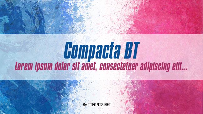 Compacta BT example