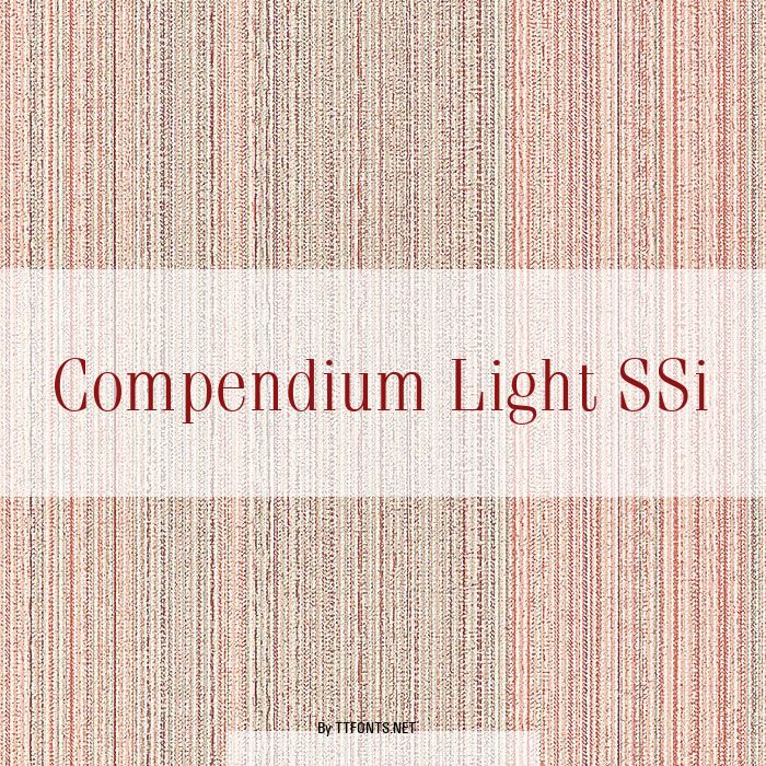 Compendium Light SSi example