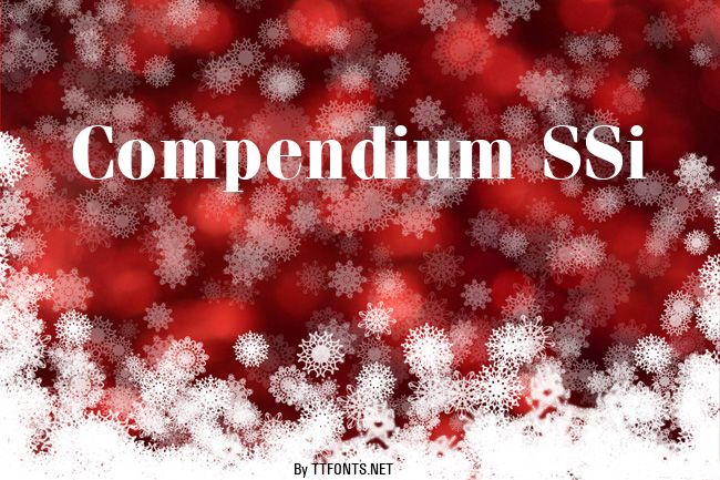 Compendium SSi example
