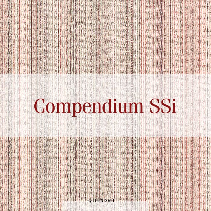 Compendium SSi example