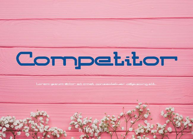 Competitor example