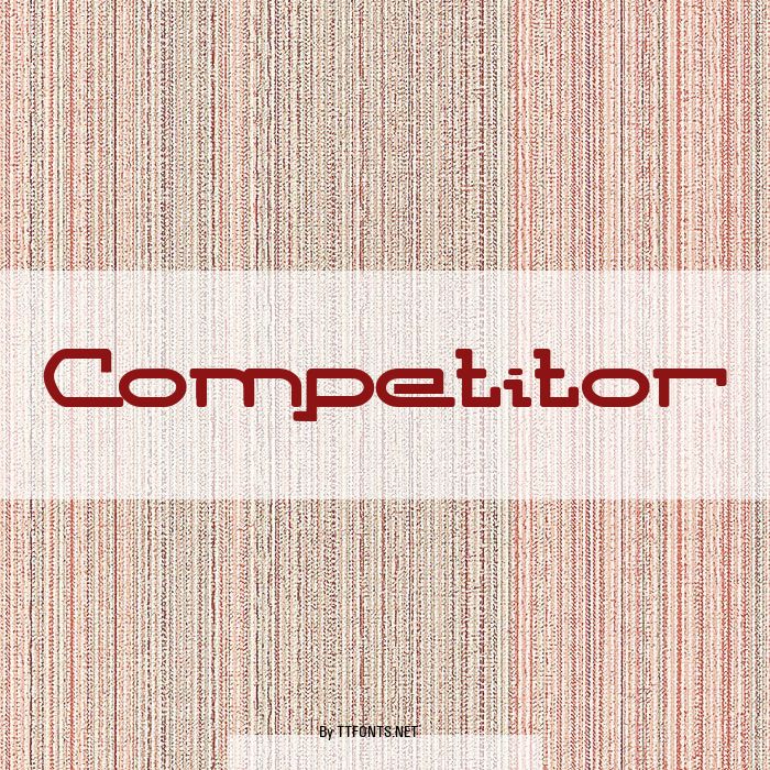 Competitor example