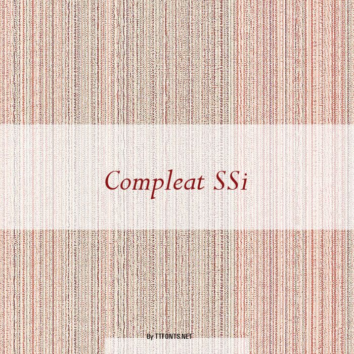 Compleat SSi example