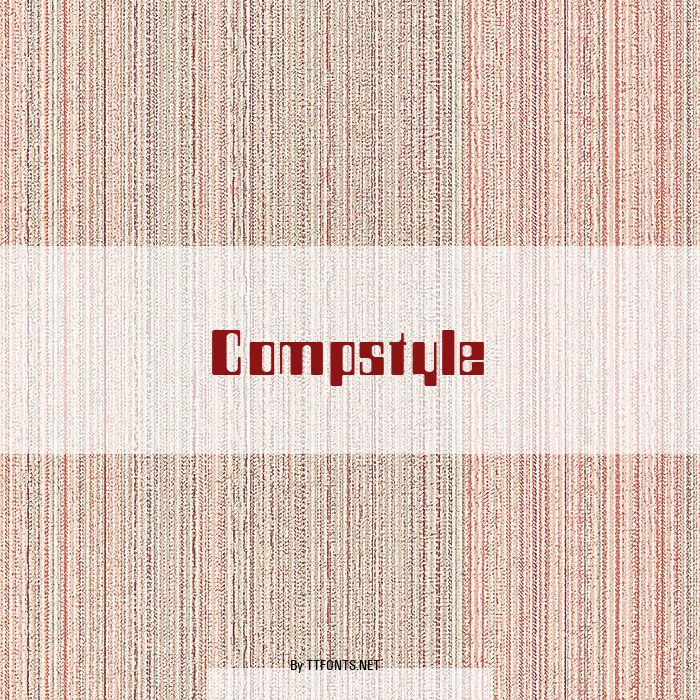 Compstyle example