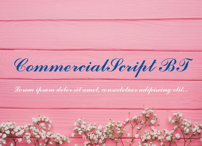 CommercialScript BT example