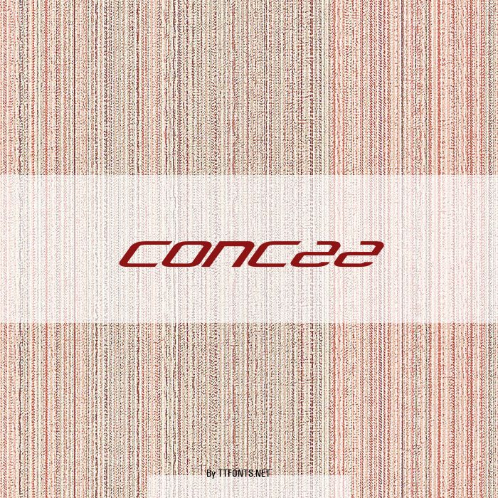 CONC22 example