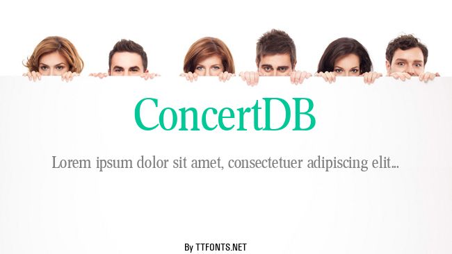 ConcertDB example