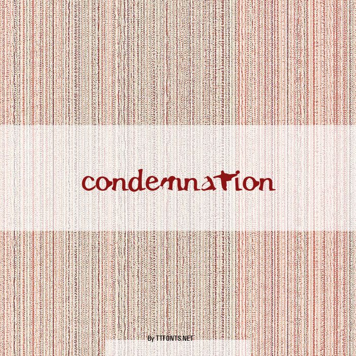 Condemnation example