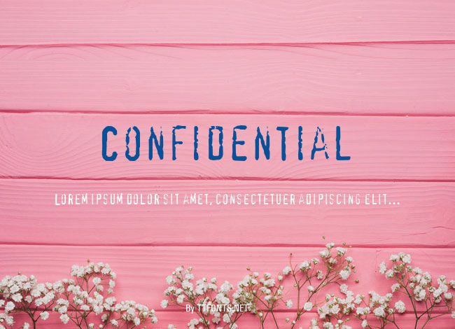 Confidential example
