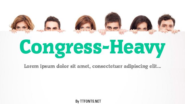Congress-Heavy example
