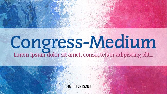 Congress-Medium example