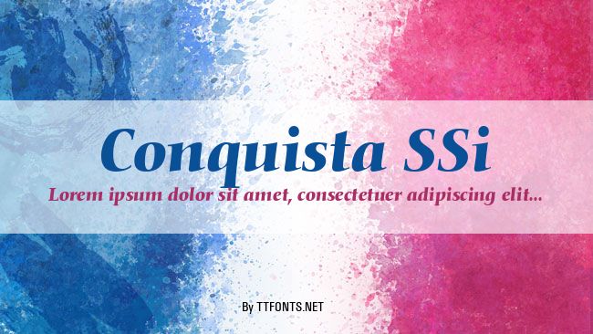 Conquista SSi example