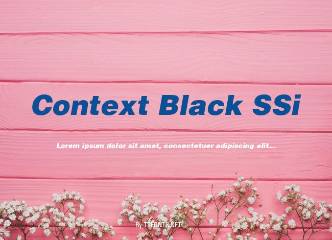 Context Black SSi example