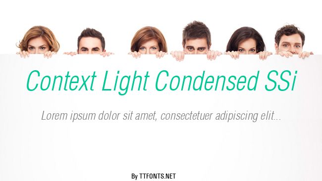 Context Light Condensed SSi example