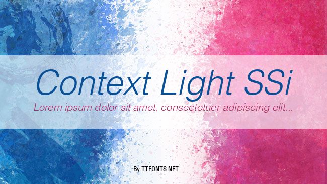 Context Light SSi example
