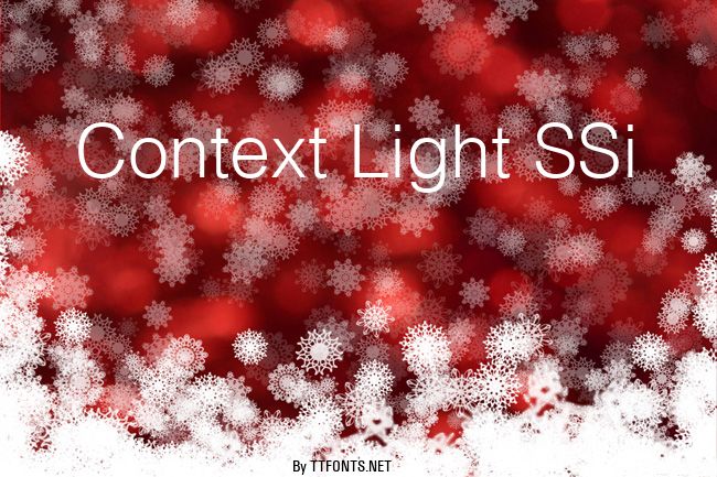 Context Light SSi example