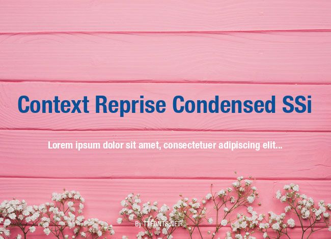 Context Reprise Condensed SSi example