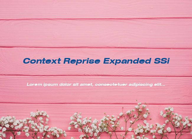 Context Reprise Expanded SSi example