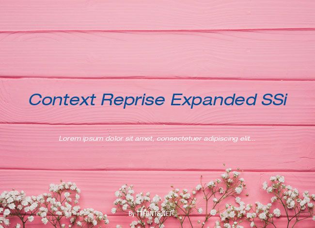 Context Reprise Expanded SSi example