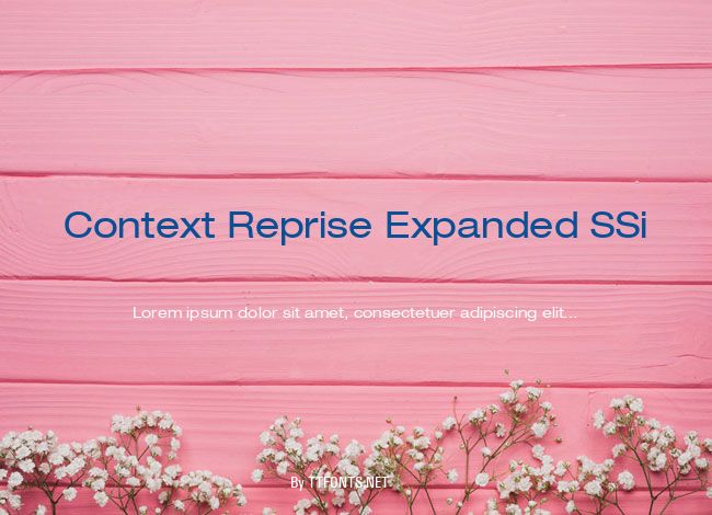 Context Reprise Expanded SSi example