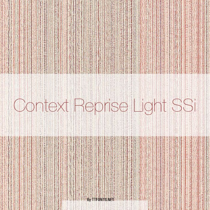 Context Reprise Light SSi example