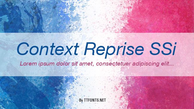 Context Reprise SSi example