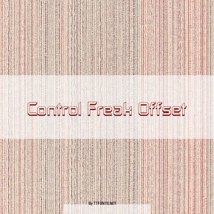 Control Freak Offset example