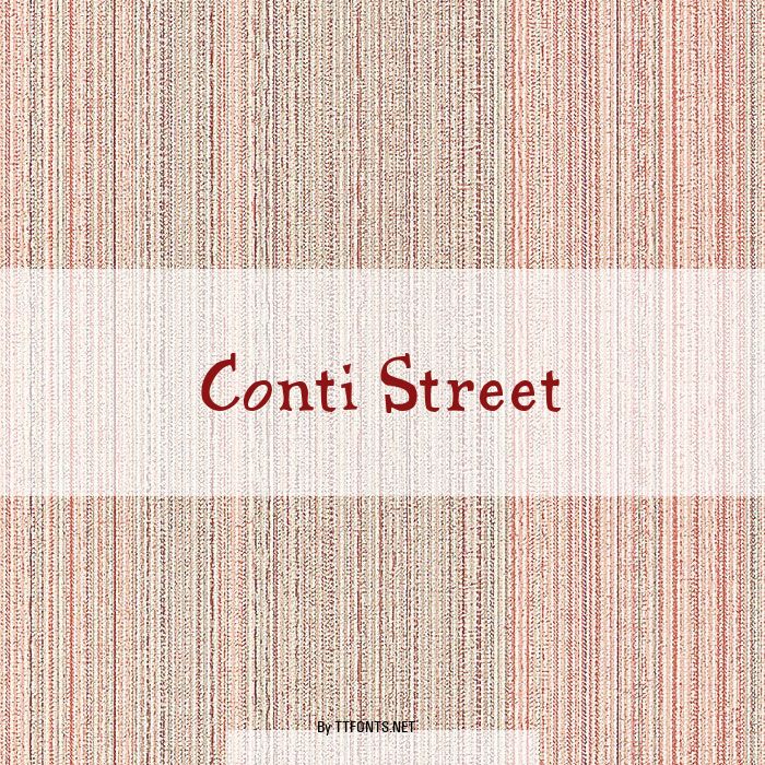 Conti Street example