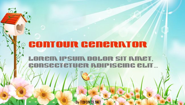 Contour Generator example