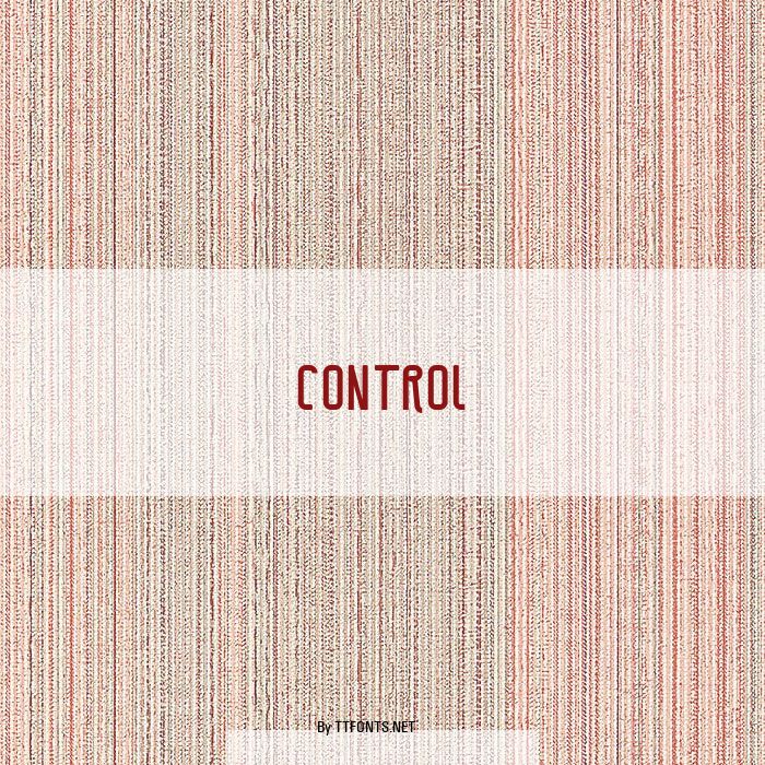 CONTROL example