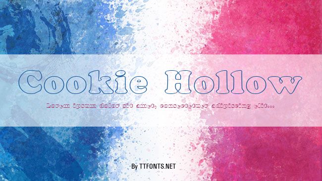 Cookie Hollow example