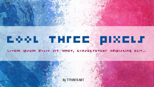 cool three pixels example