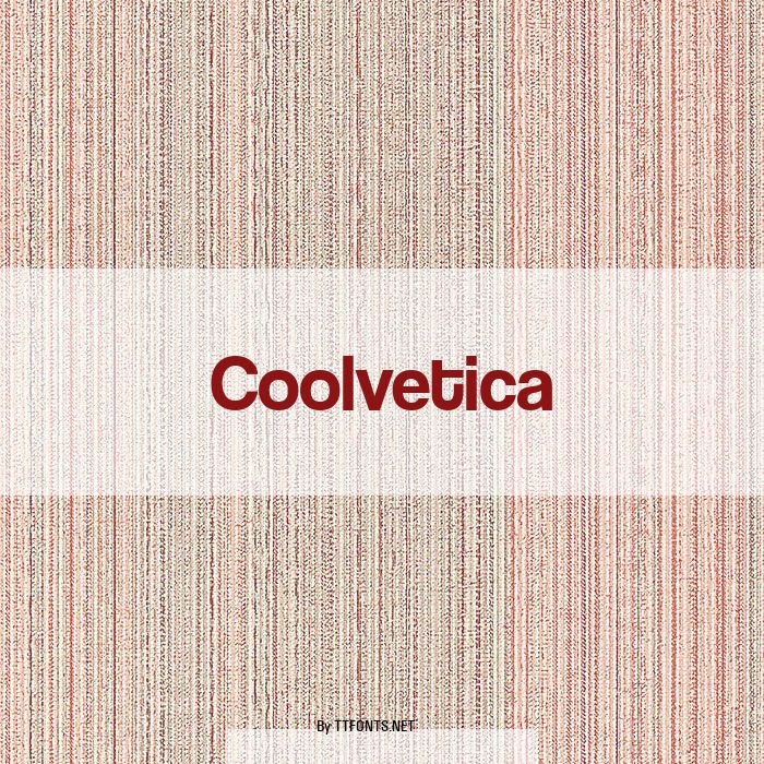 Coolvetica example