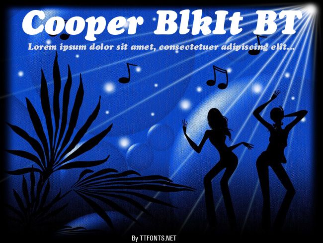 Cooper BlkIt BT example