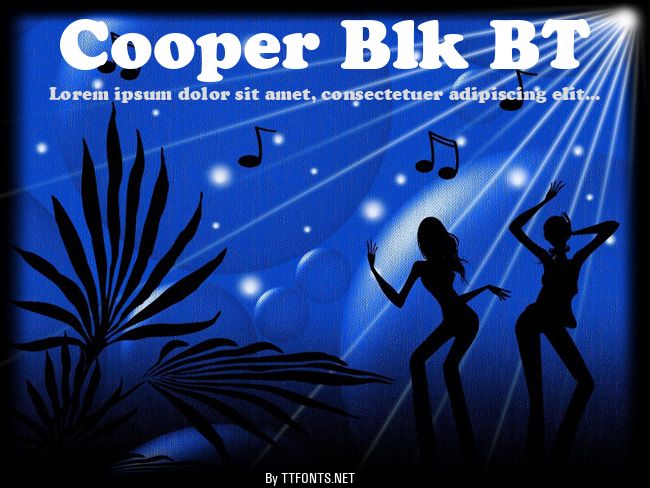 Cooper Blk BT example