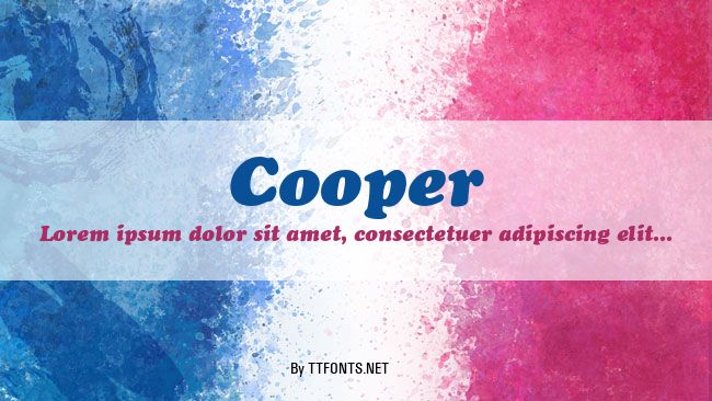 Cooper example