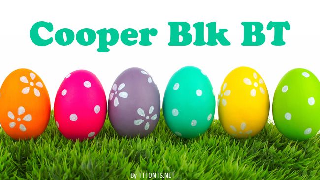 Cooper Blk BT example