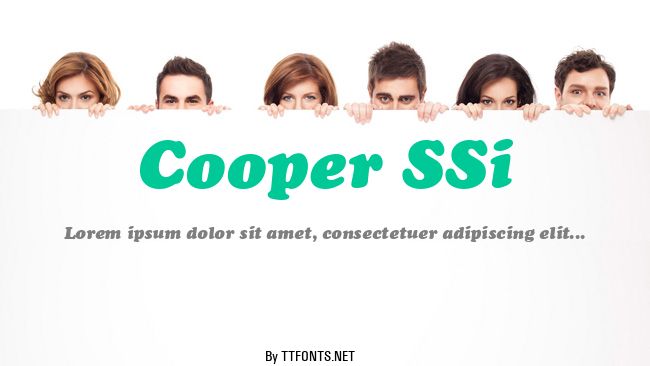 Cooper SSi example
