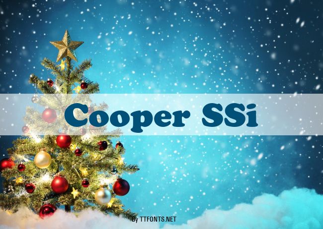 Cooper SSi example