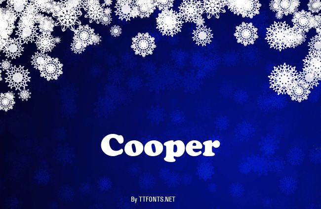 Cooper example