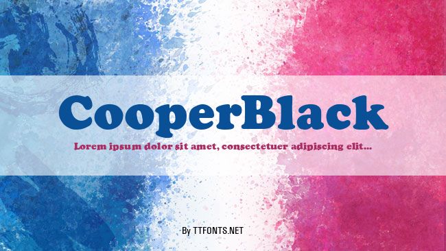 CooperBlack example
