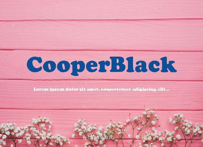 CooperBlack example