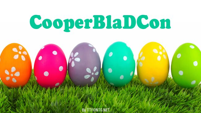 CooperBlaDCon example