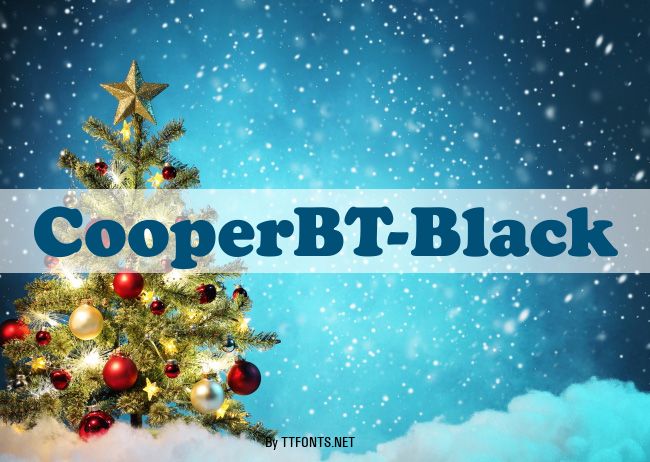 CooperBT-Black example