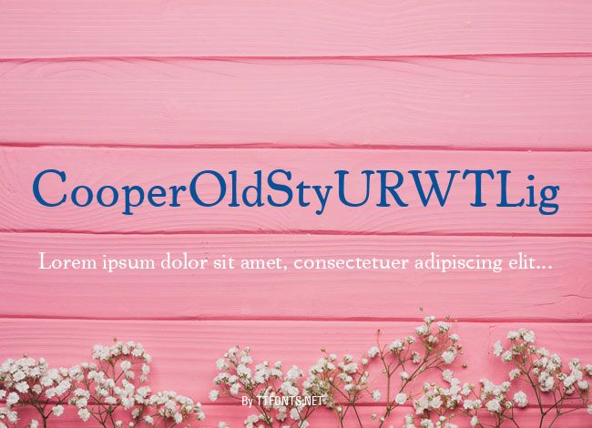 CooperOldStyURWTLig example