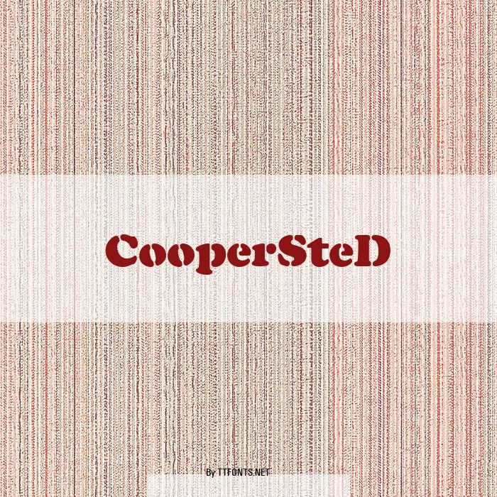 CooperSteD example