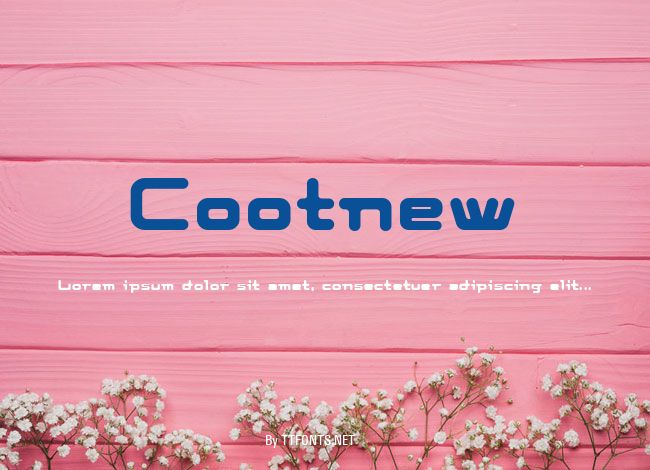 Cootnew example