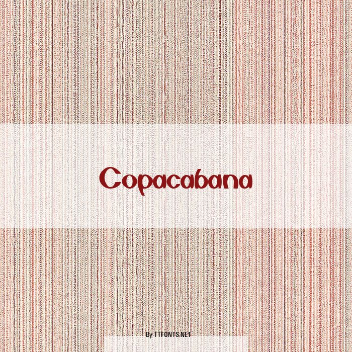 Copacabana example
