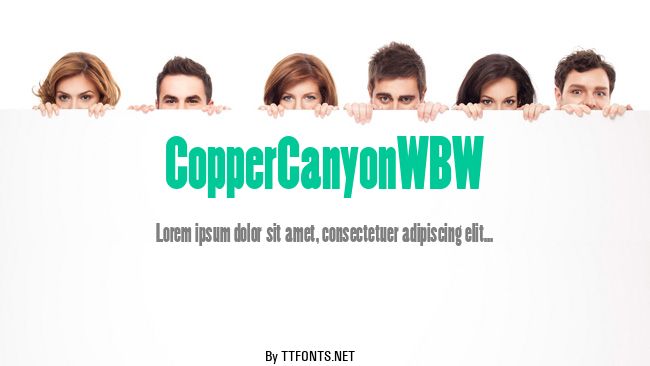 CopperCanyonWBW example