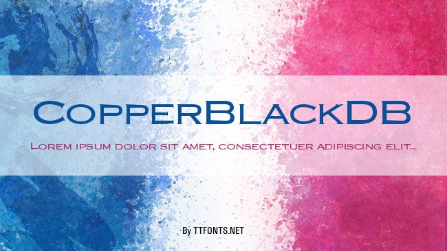CopperBlackDB example